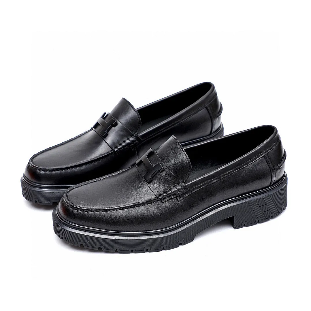 Men's shoes 💰680 💐[HERMES] popular men's shoes counter original items! The world's top brands...Luxury quality...//Fashion and high-end footwear 👍💪🏻...give you a low-key luxury comfort experience👍. The upper is made of pure Italian imported original calfskin. Sweat-absorbent cowhide leather lining. Comfortable and breathable. The original rubber foam light outsole is high-end and classy. Luxurious and noble!! .. OEM factory shipment [Hug] stall.. Original plate. Welcome to taste..39-45 (38.45.46🉑️Customized)